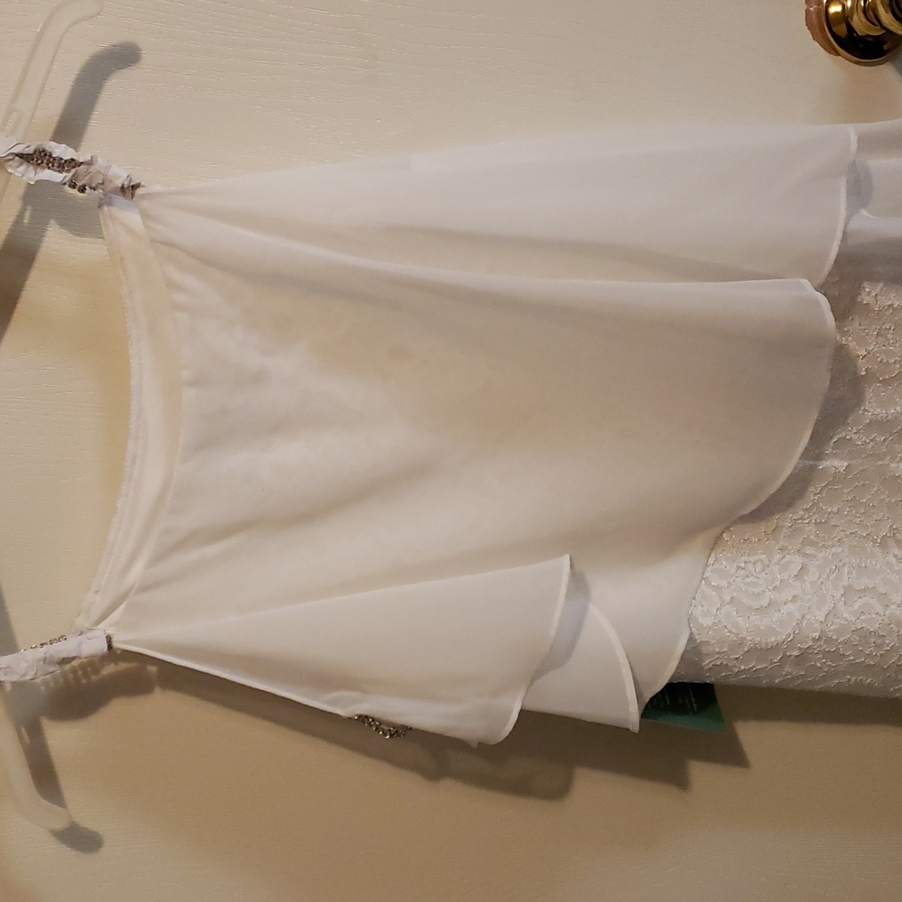 White Lace Dress name brand Scarlett